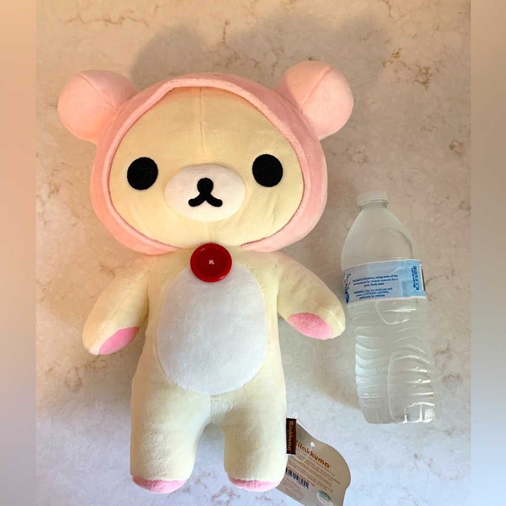 Rilakkuma bakery korilakkuma pink bread hat